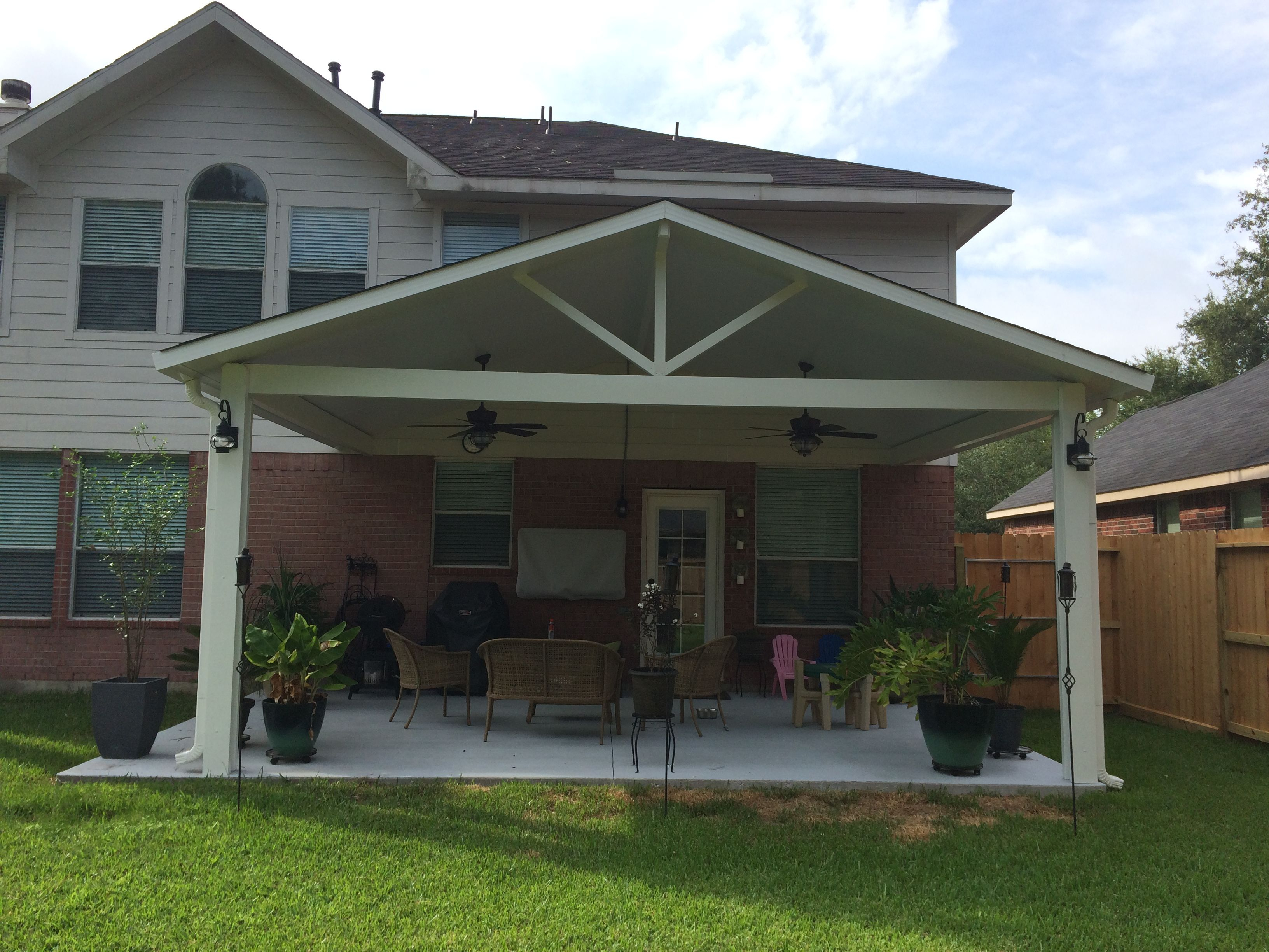 Covered Patio Construction Patio Covers In Houston Tx In with regard to measurements 3264 X 2448