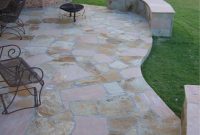 Curved Stone Outdoor Flooring Over Concrete Desin With in measurements 945 X 952