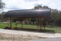 Custom Arched Carport With Decals Bulverde Tx Carport within dimensions 3072 X 2304