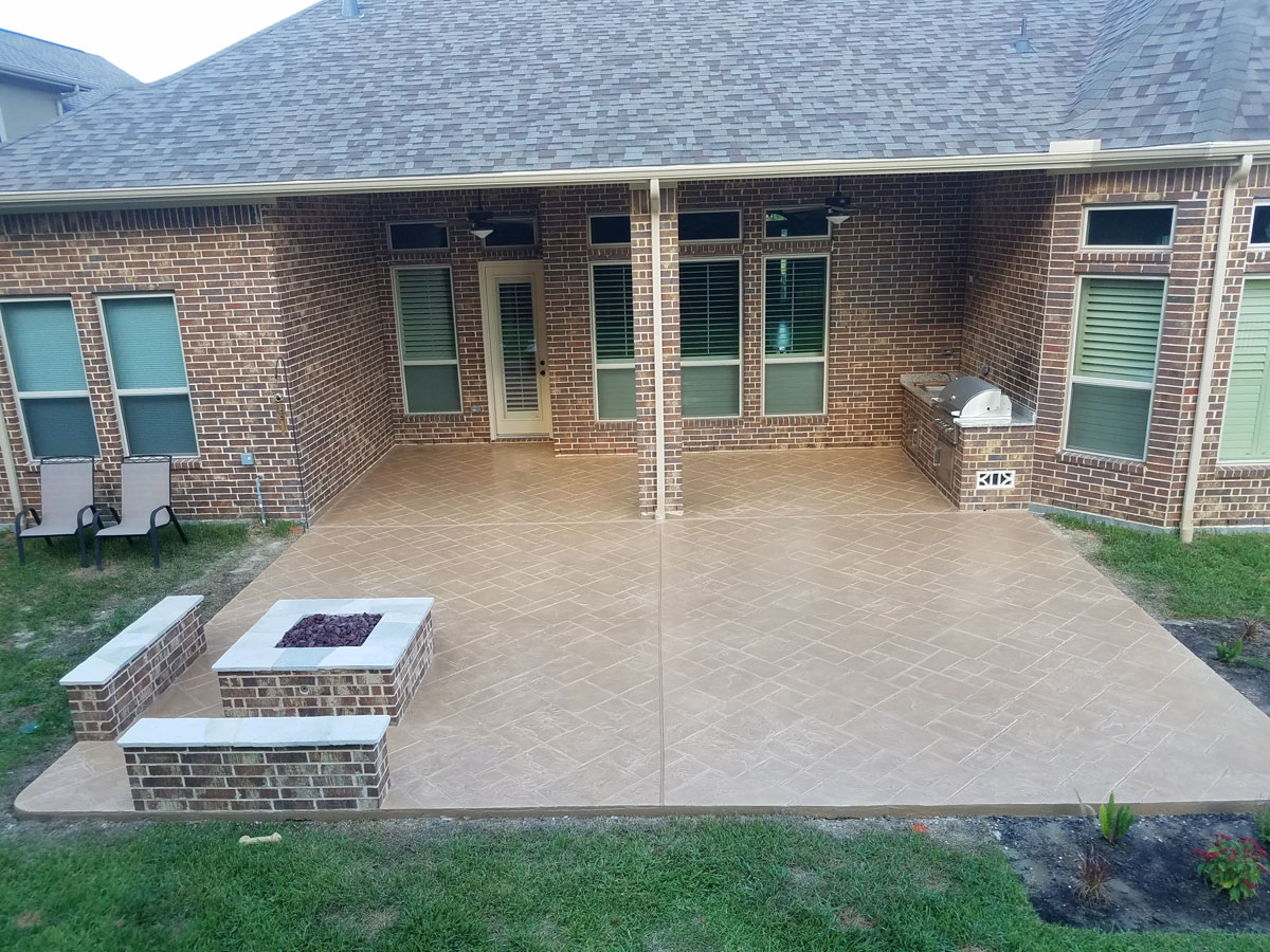 Custom Patio Builders Spring Tx The Deck And Patio Company inside size 1200 X 900