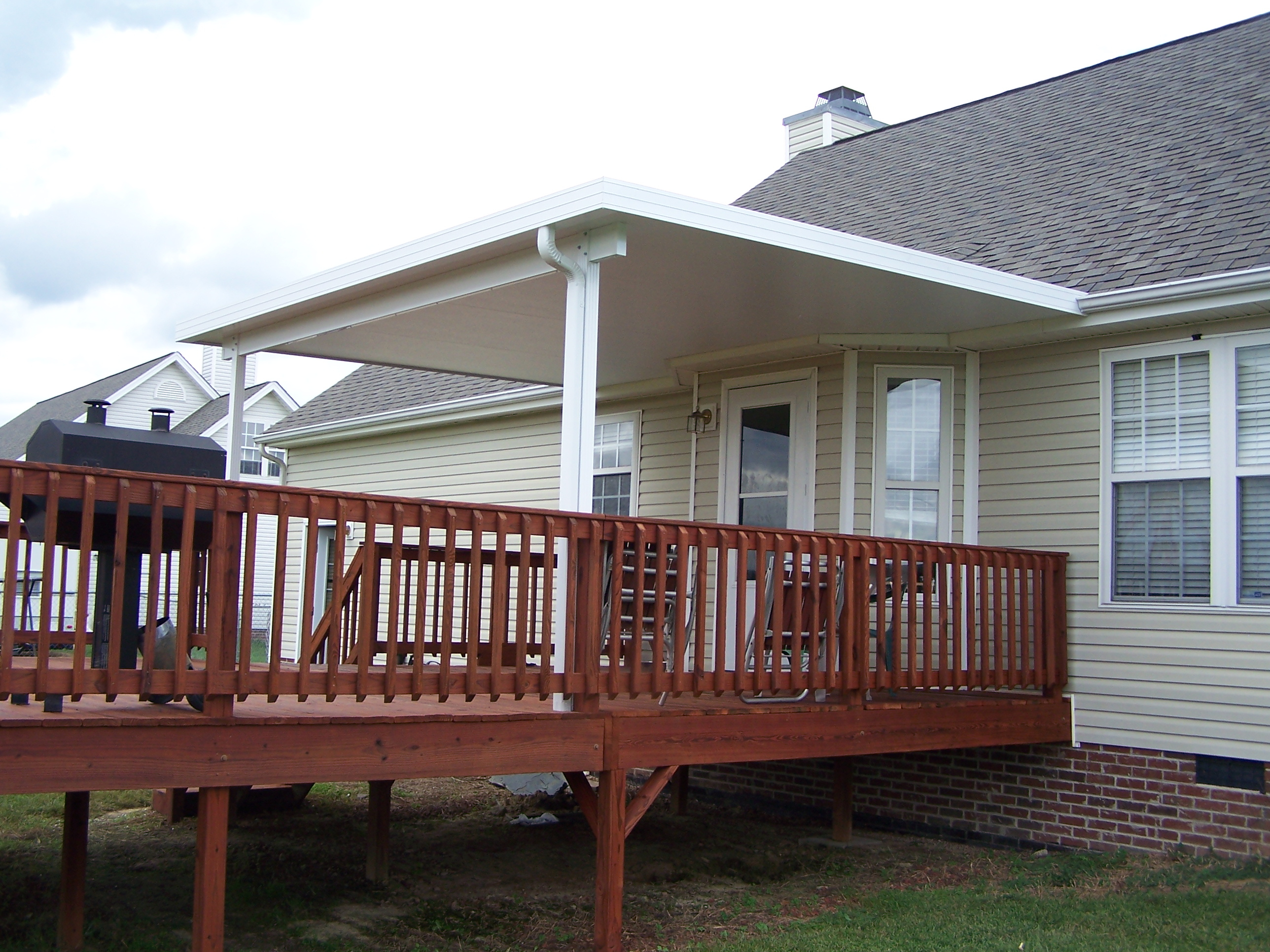 Custom Patio Cover Construction Durham Gerald Jones intended for dimensions 2576 X 1932