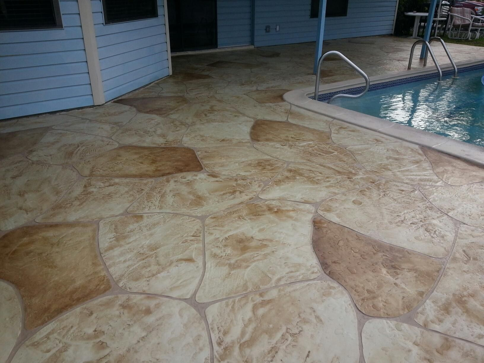 Decorative Concrete Patio Resurfacing In Cape Coral And Fort inside proportions 1632 X 1224