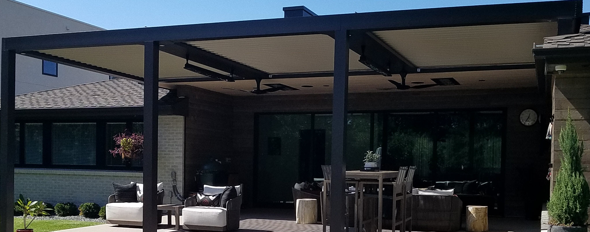 Denver Pergola Arcadia Aluminum Pergolas Denver Patio for size 2042 X 804