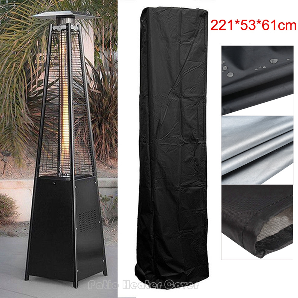 Details About 220cm Outdoor Black Patio Gas Heater Cover Protector Garden Polyester Waterproof regarding sizing 1000 X 1000