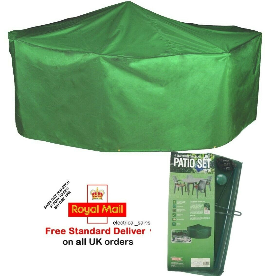 Details About Bosmere Patio Set Cover Protector In Green Cover Up To 4 Seat Garden Table Set throughout measurements 1134 X 1134