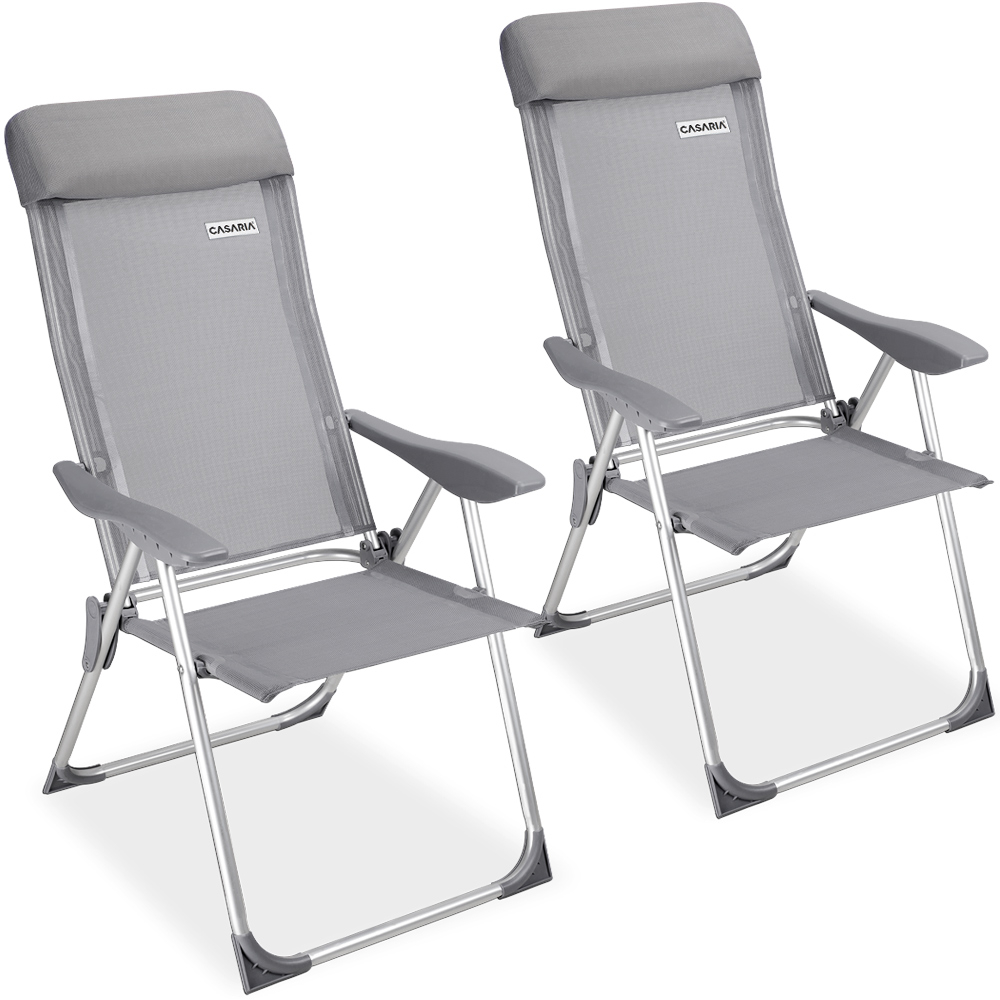 Details About Garden Chair 2 Pcs Set Aluminium Patio Outdoor Foldable Balcony Camping Terrace for proportions 1000 X 1000