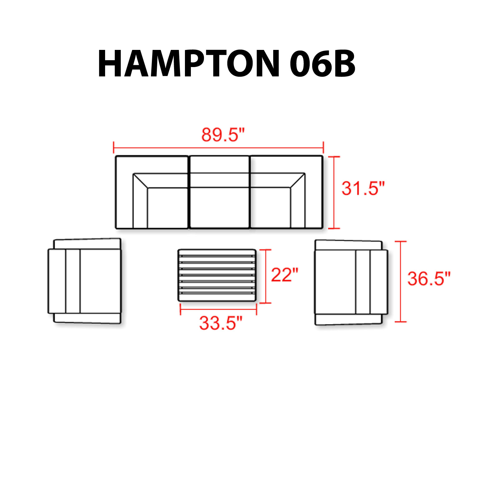 Details About Hampton 6 Piece Outdoor Wicker Patio Furniture Set 06b 2 For 1 throughout size 1600 X 1600