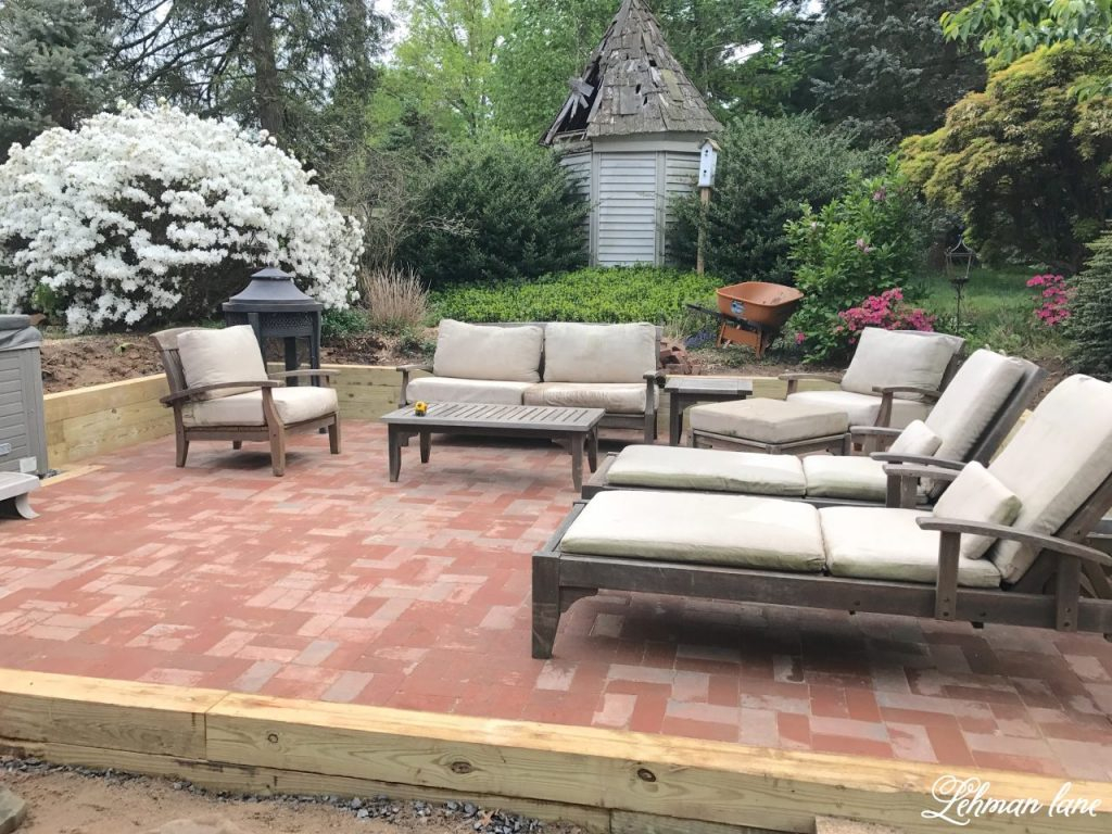 Diy Brick Patio Lehman Lane throughout dimensions 1024 X 768