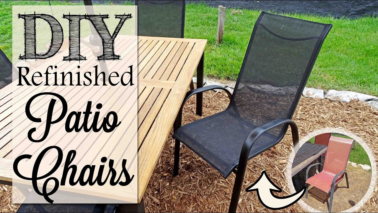Diy Refinished Patio Chairs in size 1280 X 720