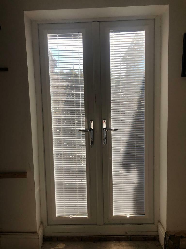 Double Patio Doors With Fitted Blinds In Hull East Yorkshire Gumtree in sizing 768 X 1024