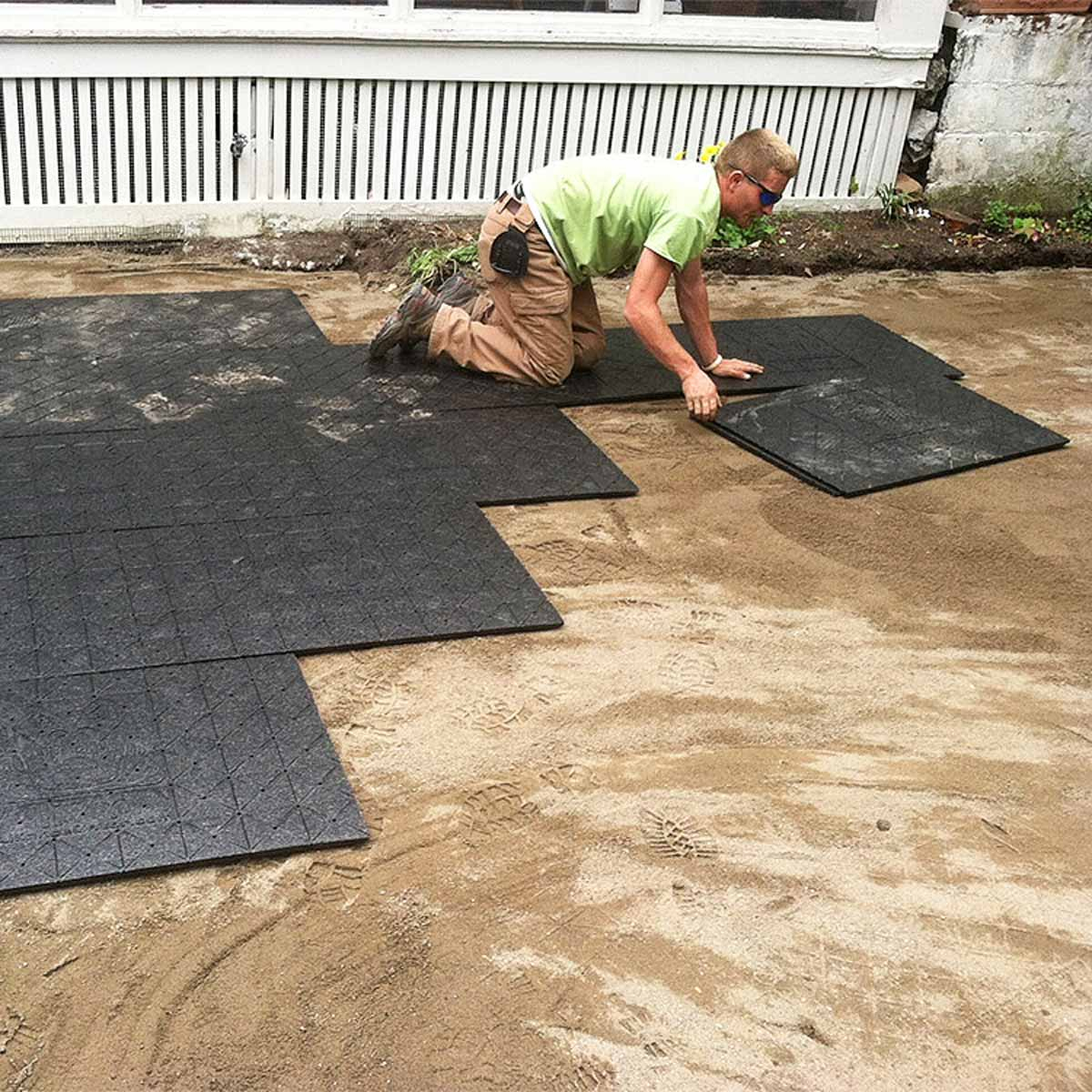 Easier Paver Patio Base That Will Save Your Back Family inside dimensions 1200 X 1200