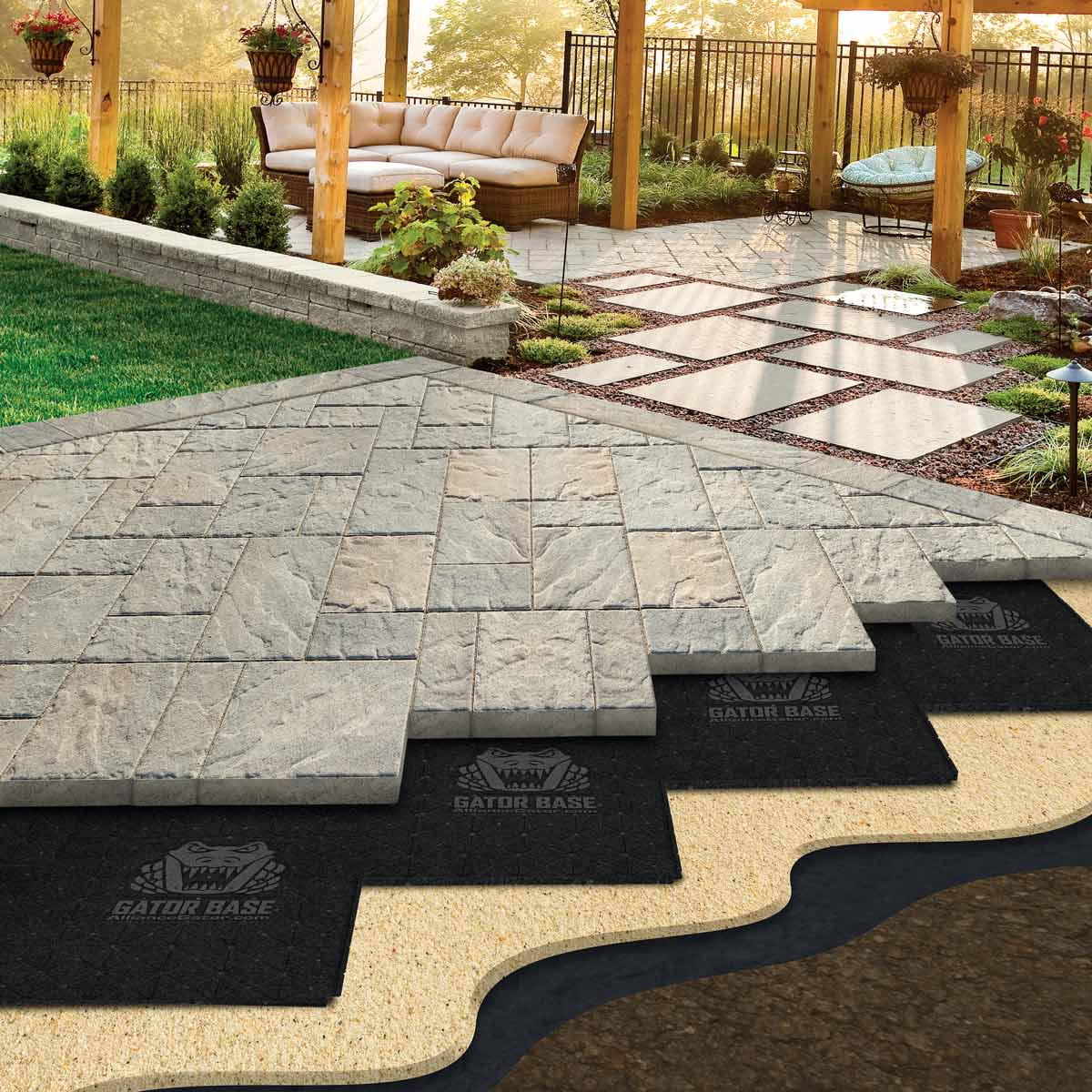 Easier Paver Patio Base That Will Save Your Back Family regarding proportions 1200 X 1200