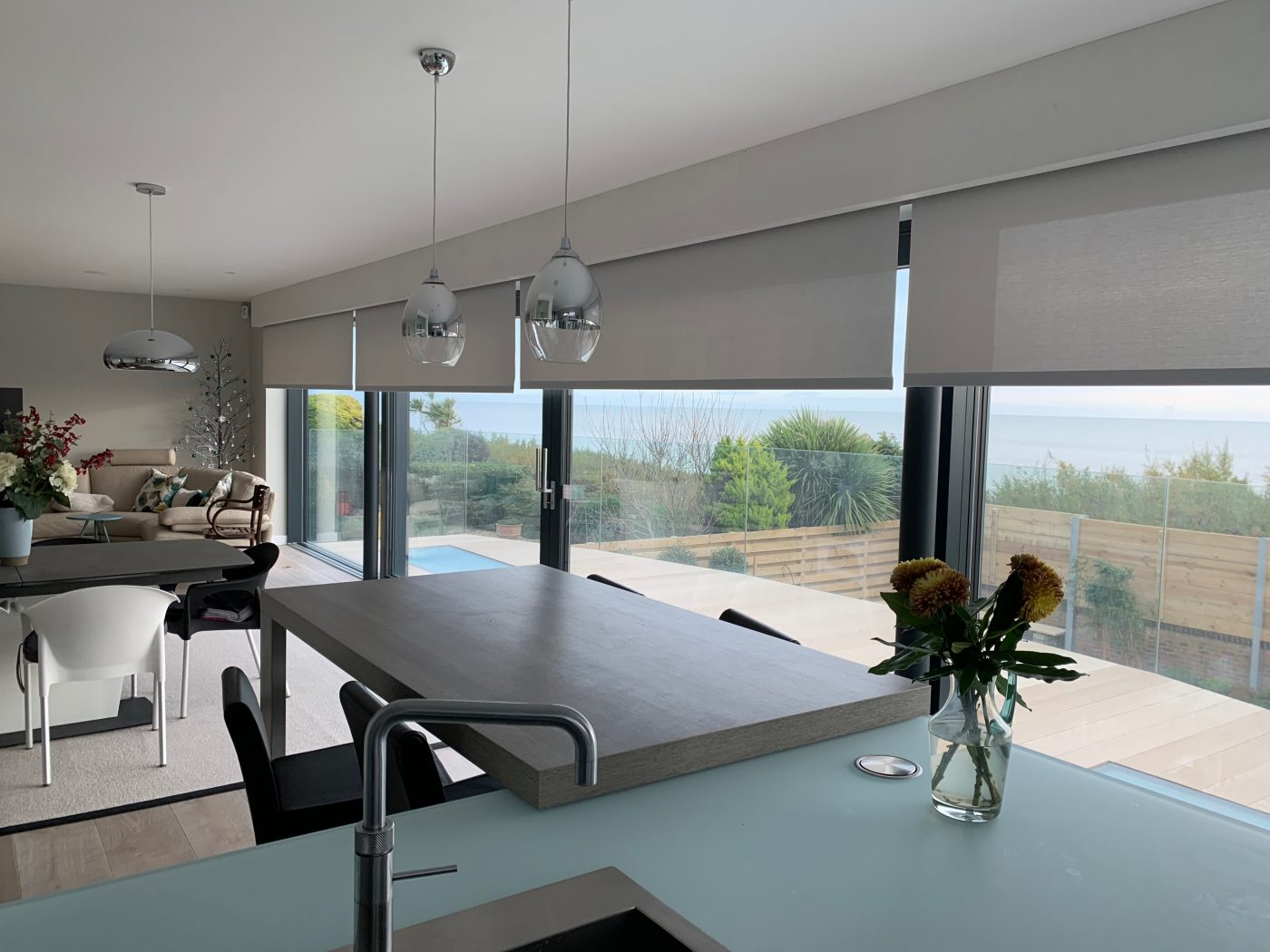 Electric Blinds For Bi Foldsliding Doors The Electric with regard to measurements 1400 X 1050