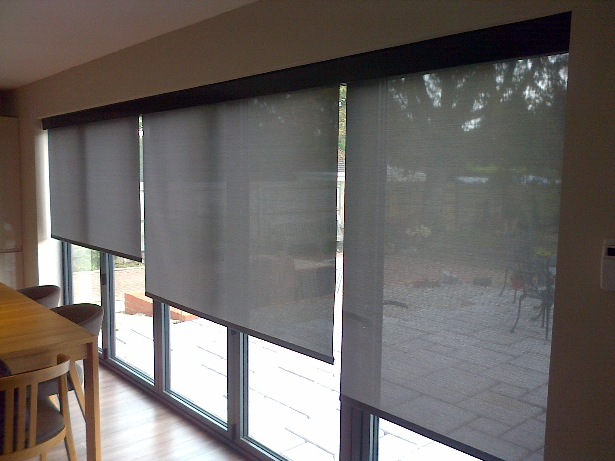 Electric Blinds Look Great On All Bifold Doors Sliding intended for measurements 2048 X 1536