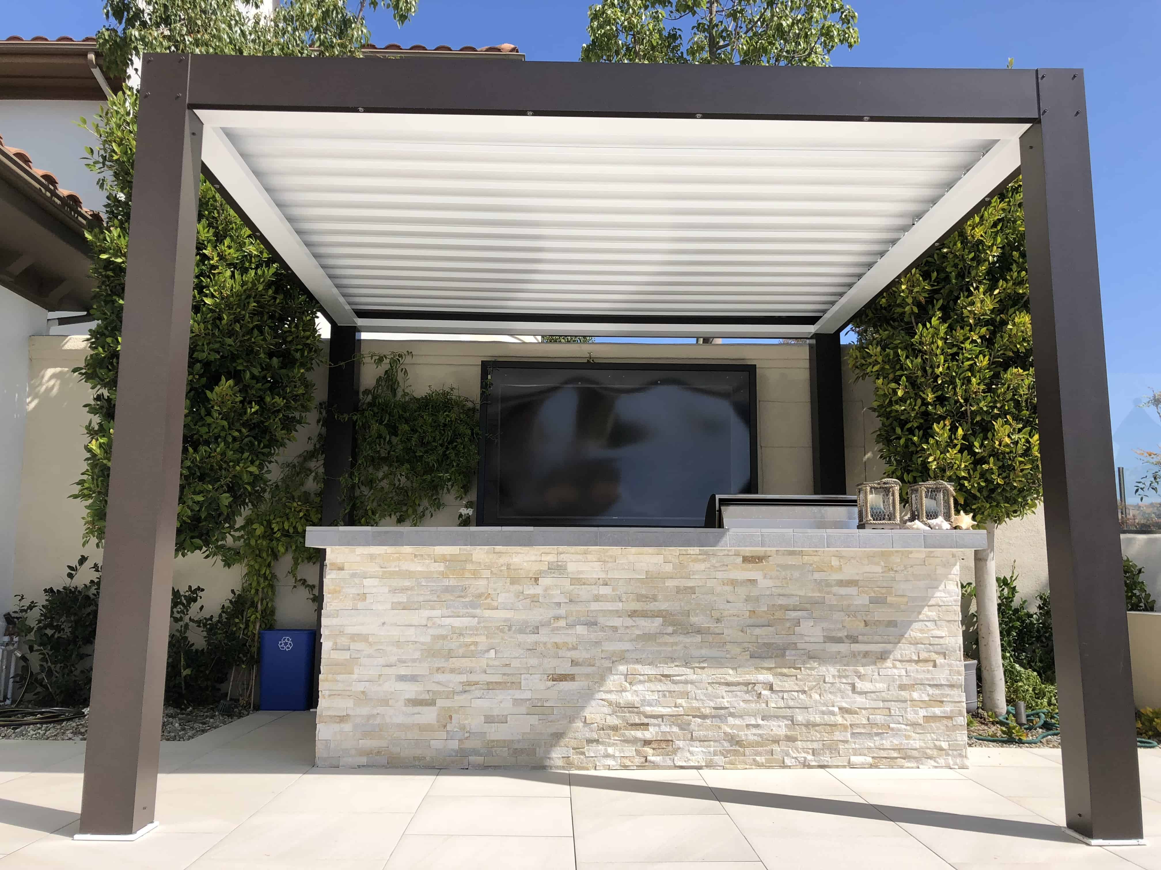 Equinox Louvered Roof System Patio Cover Alumawood Factory for measurements 4032 X 3024