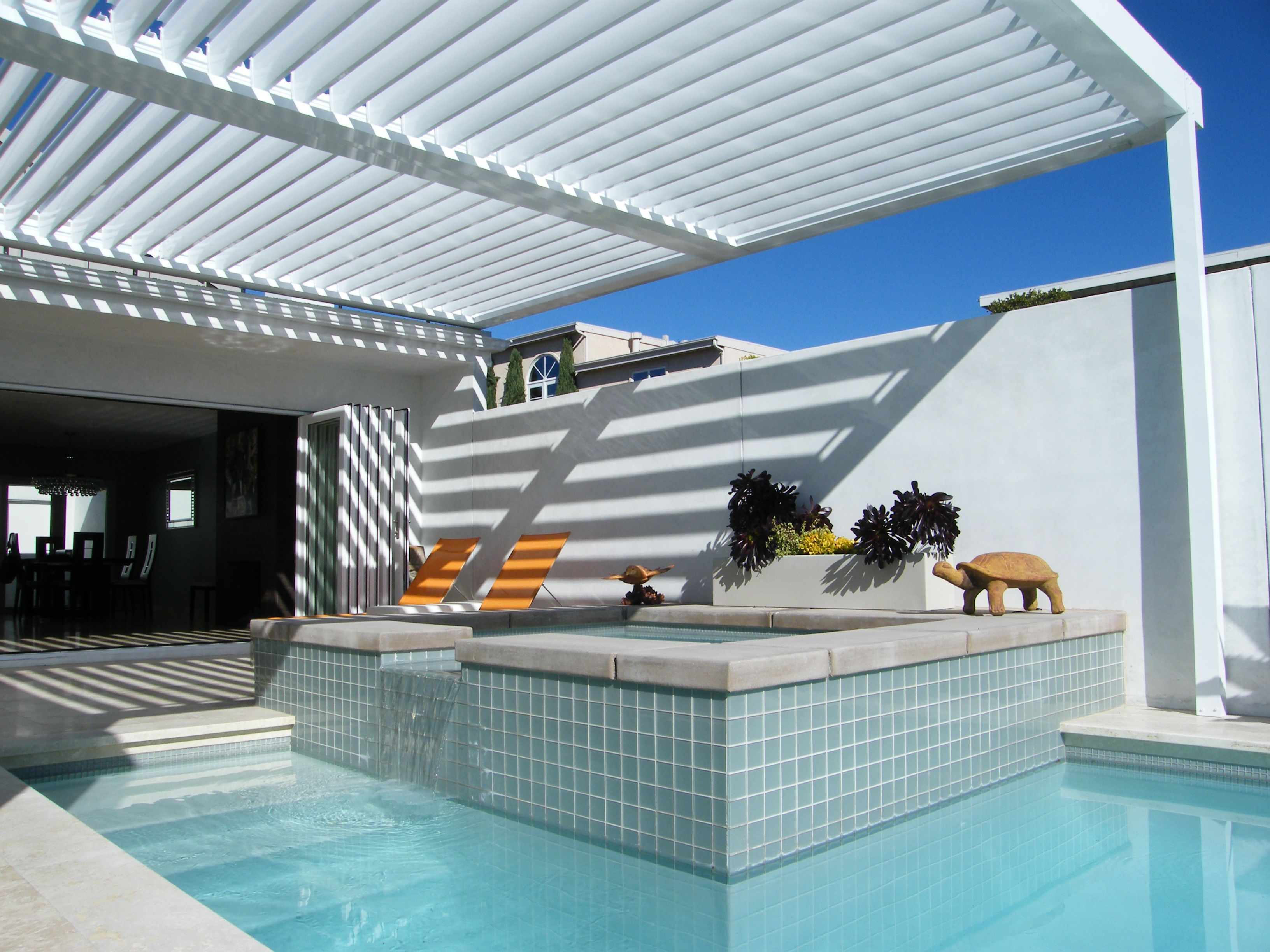 Equinox Louvered Roof System Patio Cover Alumawood Factory intended for proportions 3264 X 2448