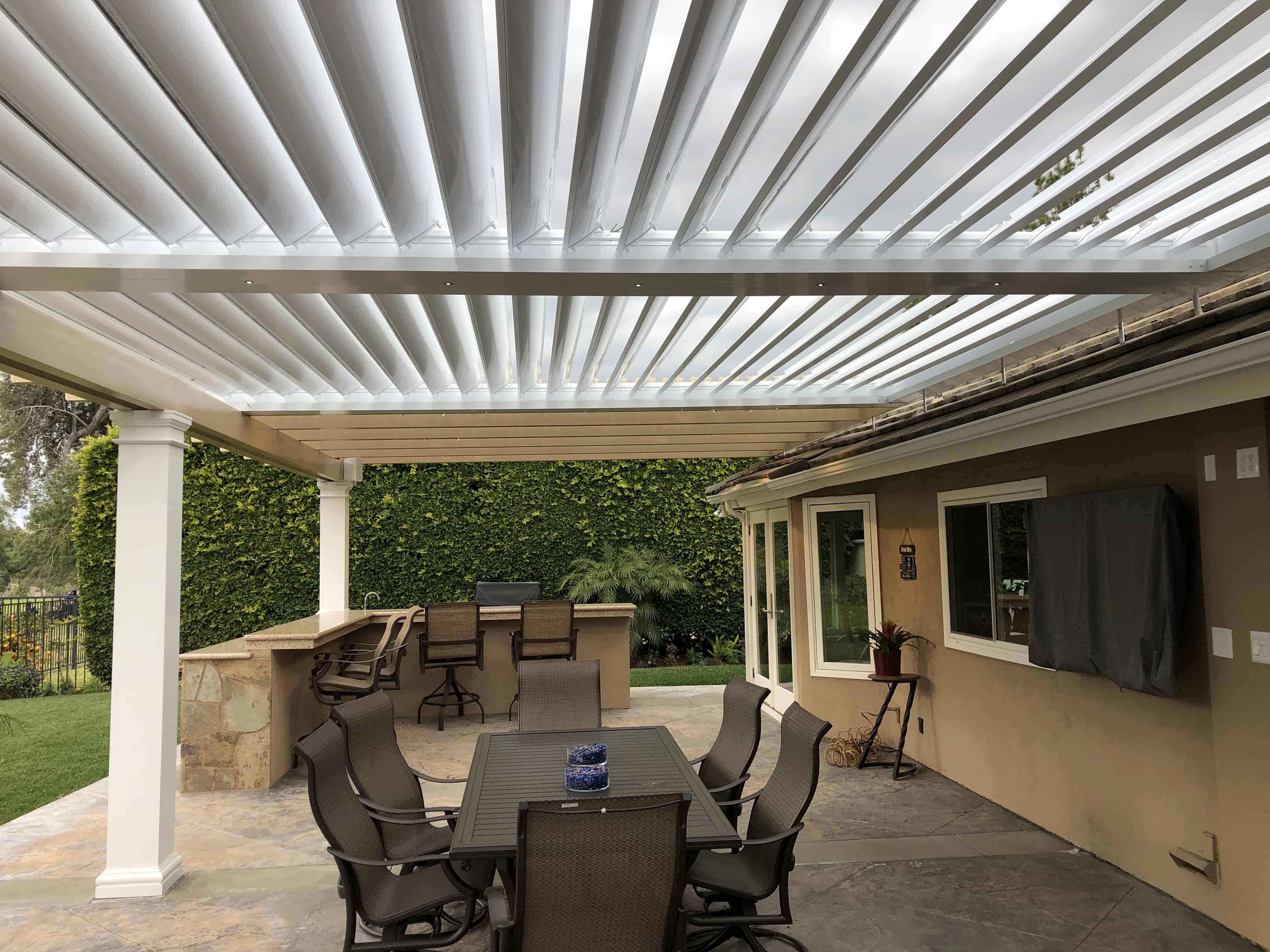 Equinox Louvered Roof System Patio Covers Alumawood within sizing 4032 X 3024