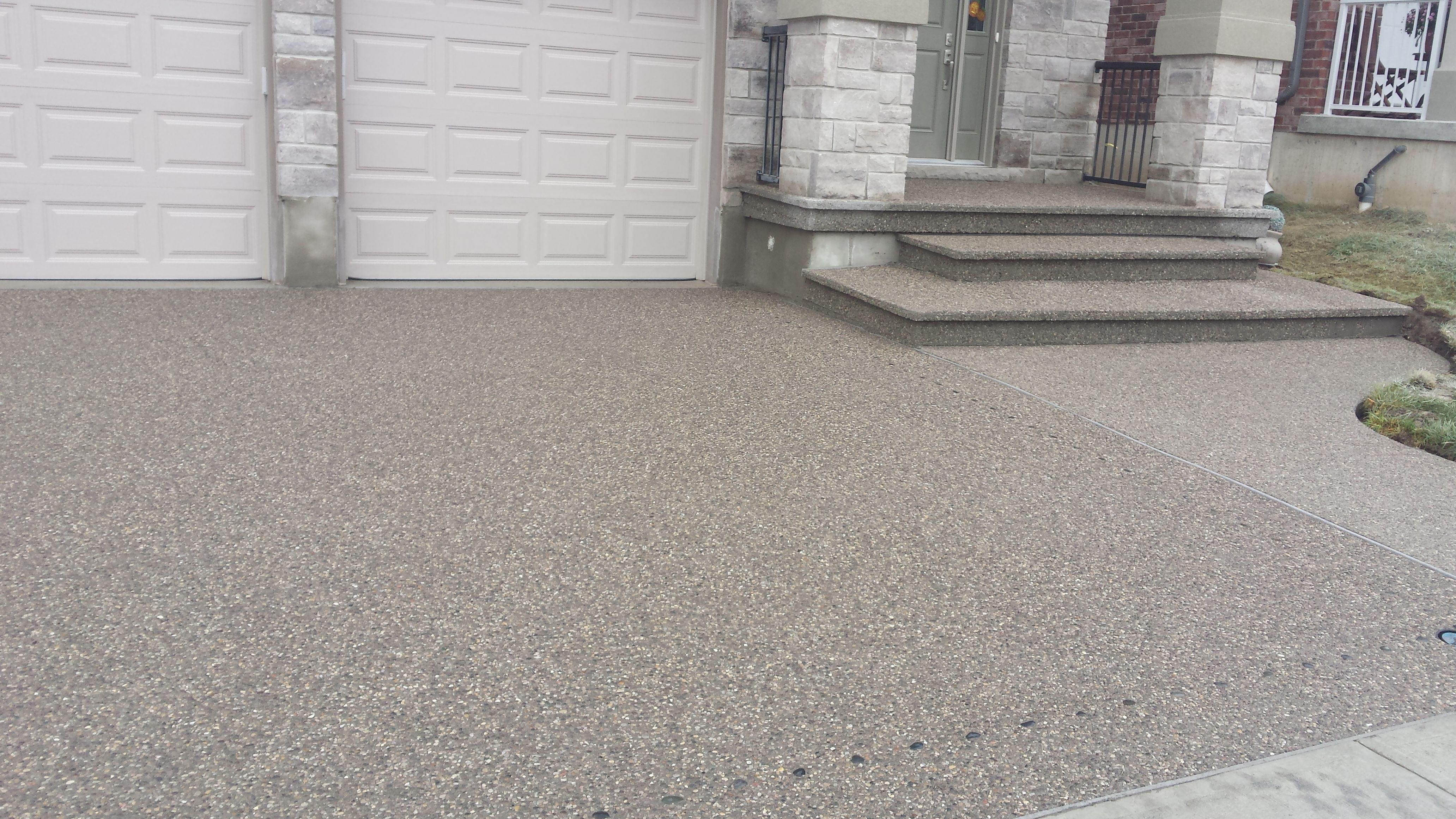 Exposed Aggregate Concrete Driveway Driveway Paving for size 4128 X 2322