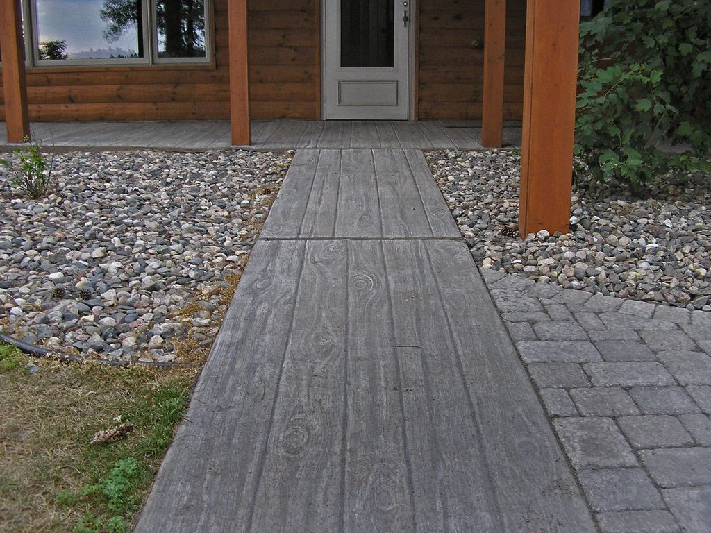 Faux Wood Finish On Concrete Patio Concrete Patio Cement with size 1024 X 768