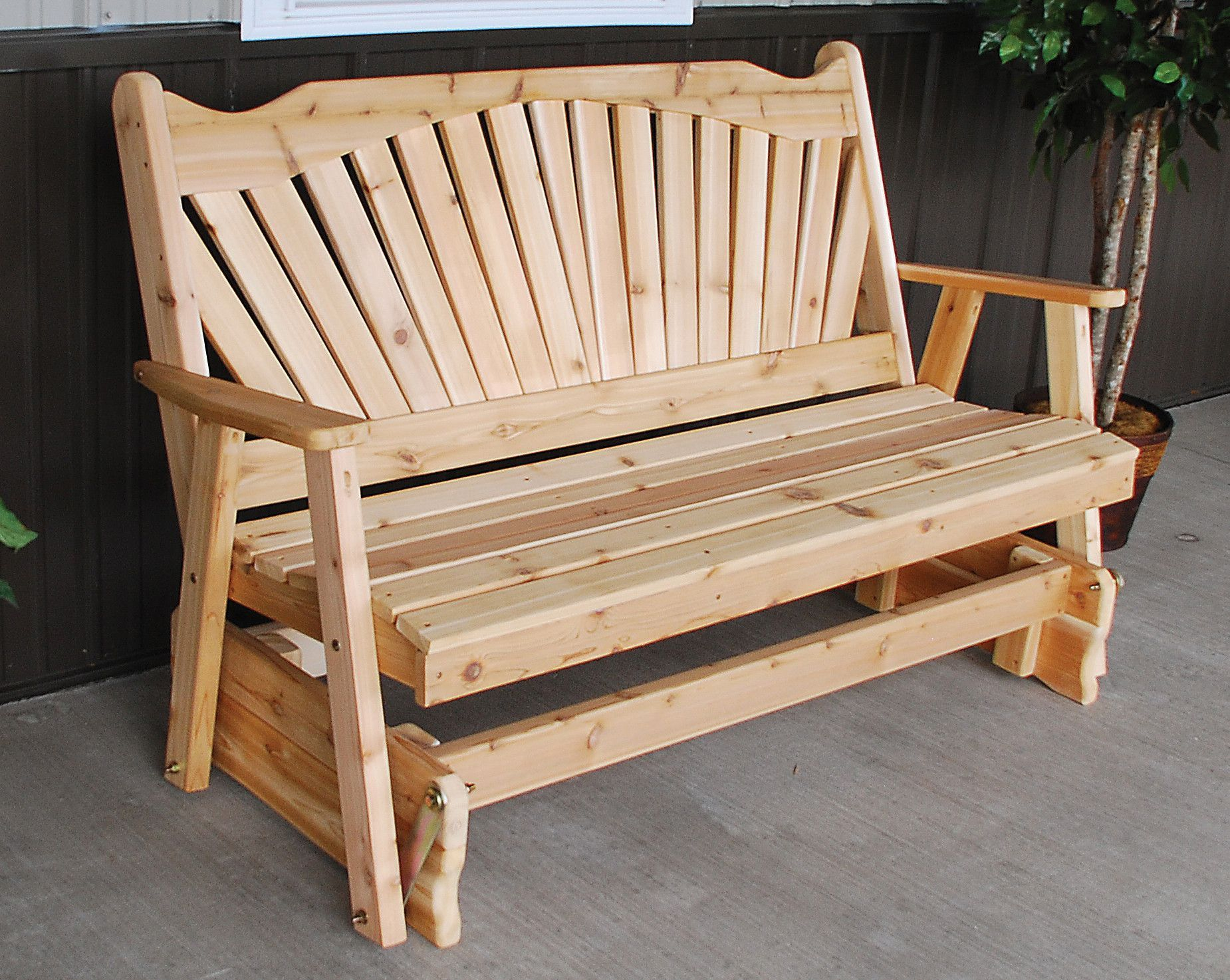 Features This Glider Will Dress Up Any Porch Or Patio for dimensions 1850 X 1474