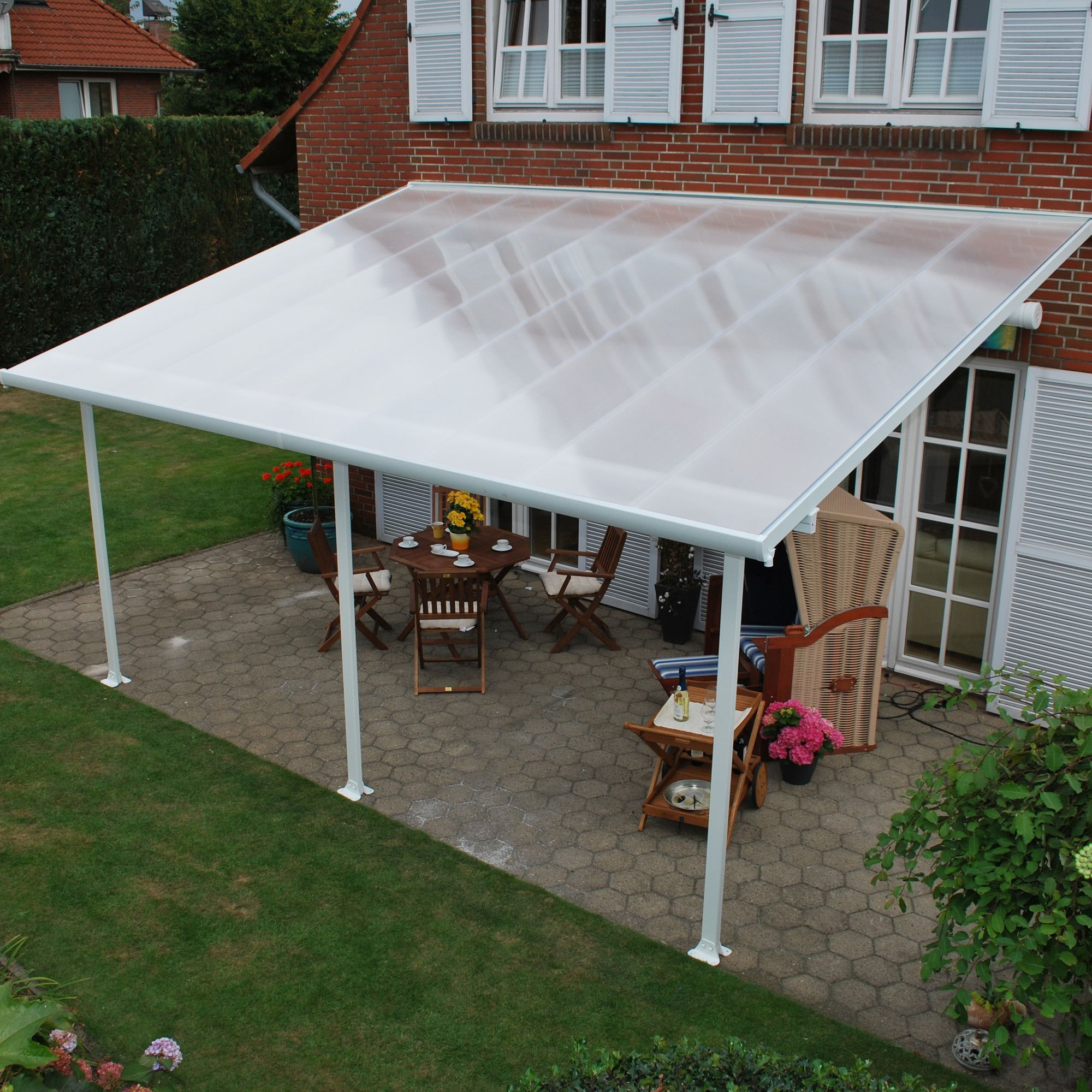 Feria 20 Ft W X 95 Ft D Patio Awning Patio Canopy in sizing 2000 X 2000