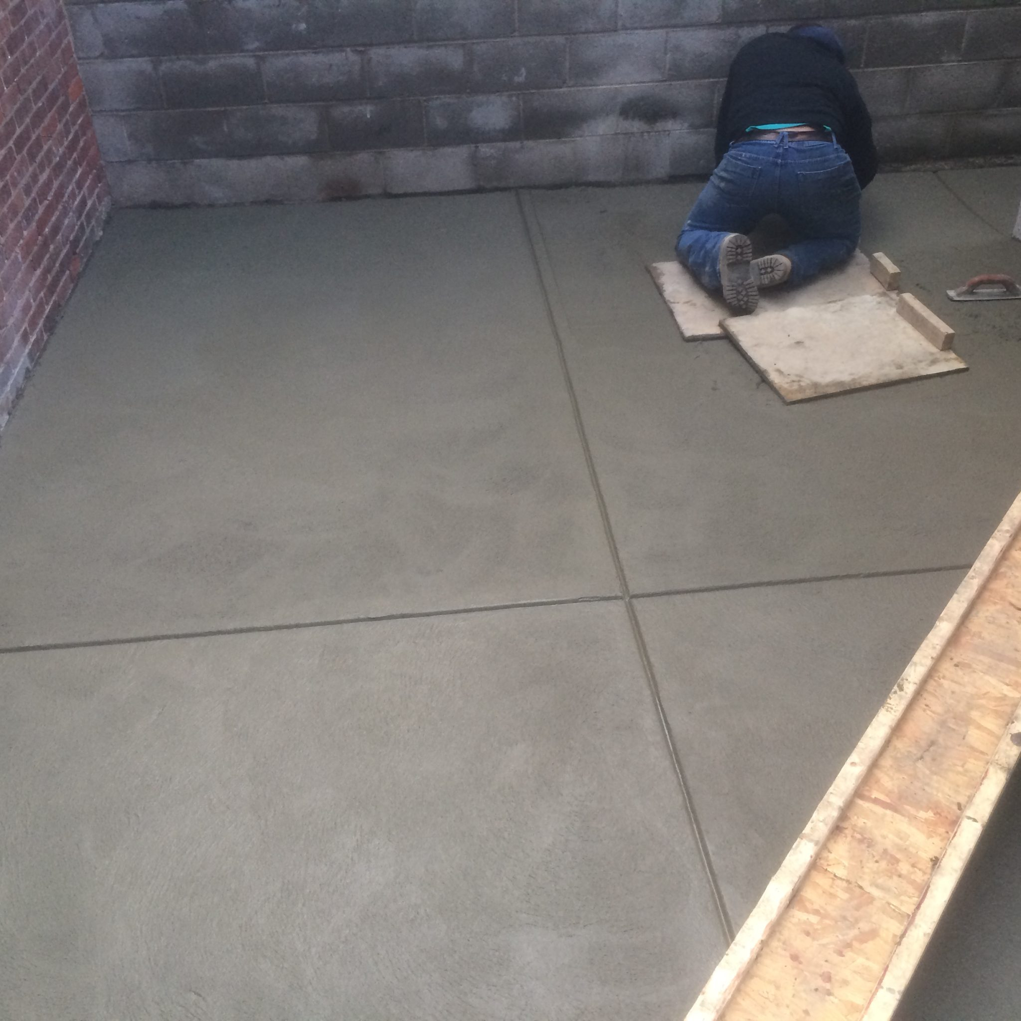 Finishing Back Concrete Patio Philadelphia Mc Contractors within sizing 2048 X 2048
