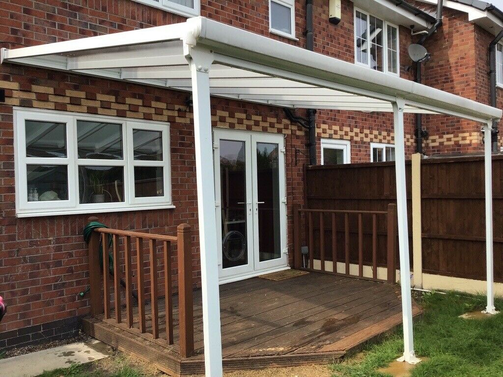 Fixed Garden Canopy Waterproof Patio Cover Shelter Lean To Pergola Awning In Worsley Manchester Gumtree regarding sizing 1024 X 768