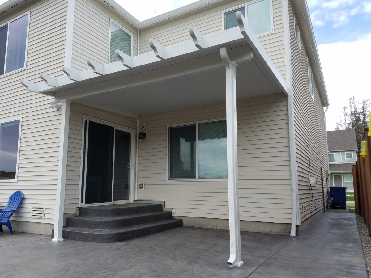 Flat Panel Patio Covers Installed In Puyallup Tacoma Enumclaw pertaining to measurements 1200 X 900