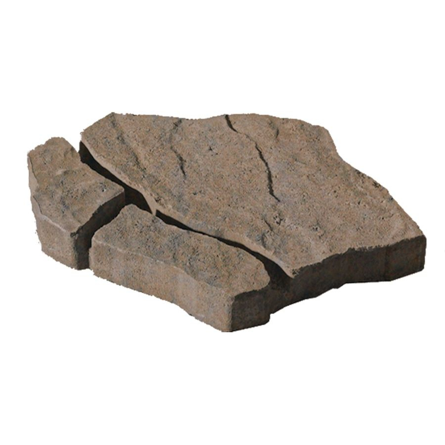 Fossil Beige Natural Concrete Patio Stone Common 15 In X regarding dimensions 900 X 900