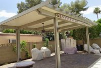 Freestanding Alumawood Solid Patio Cover Installed Royal regarding measurements 1024 X 768