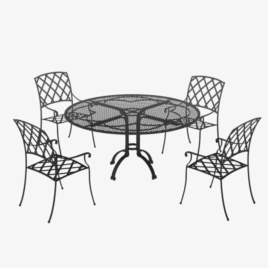 Garden Furniture 3d Model 15 Max Obj Fbx 3ds Free3d within dimensions 900 X 900