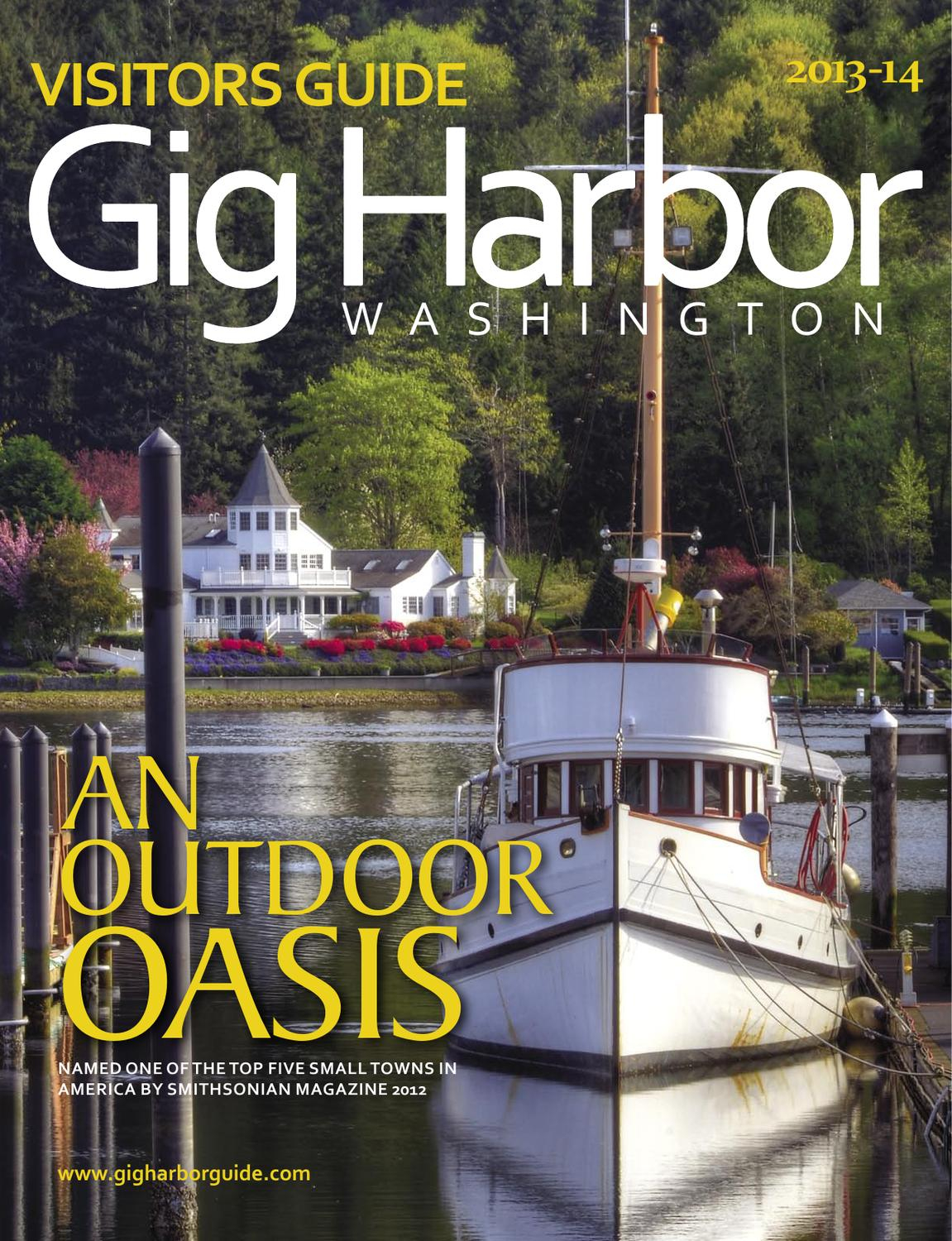 Gig Harbor Visitors Guide 2013 Jim Appelgate Issuu within sizing 1151 X 1500