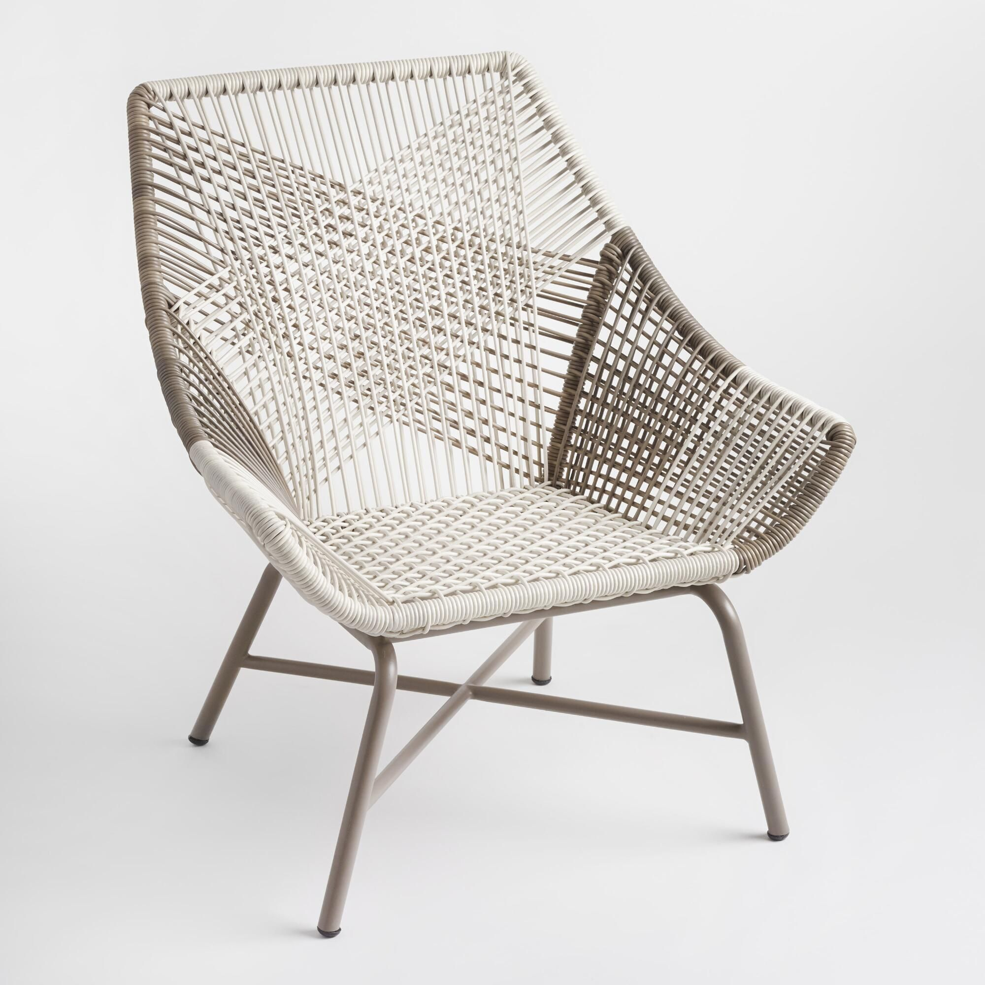 Gray Woven All Weather Wicker Andalusia Outdoor Patio Chair throughout sizing 2000 X 2000