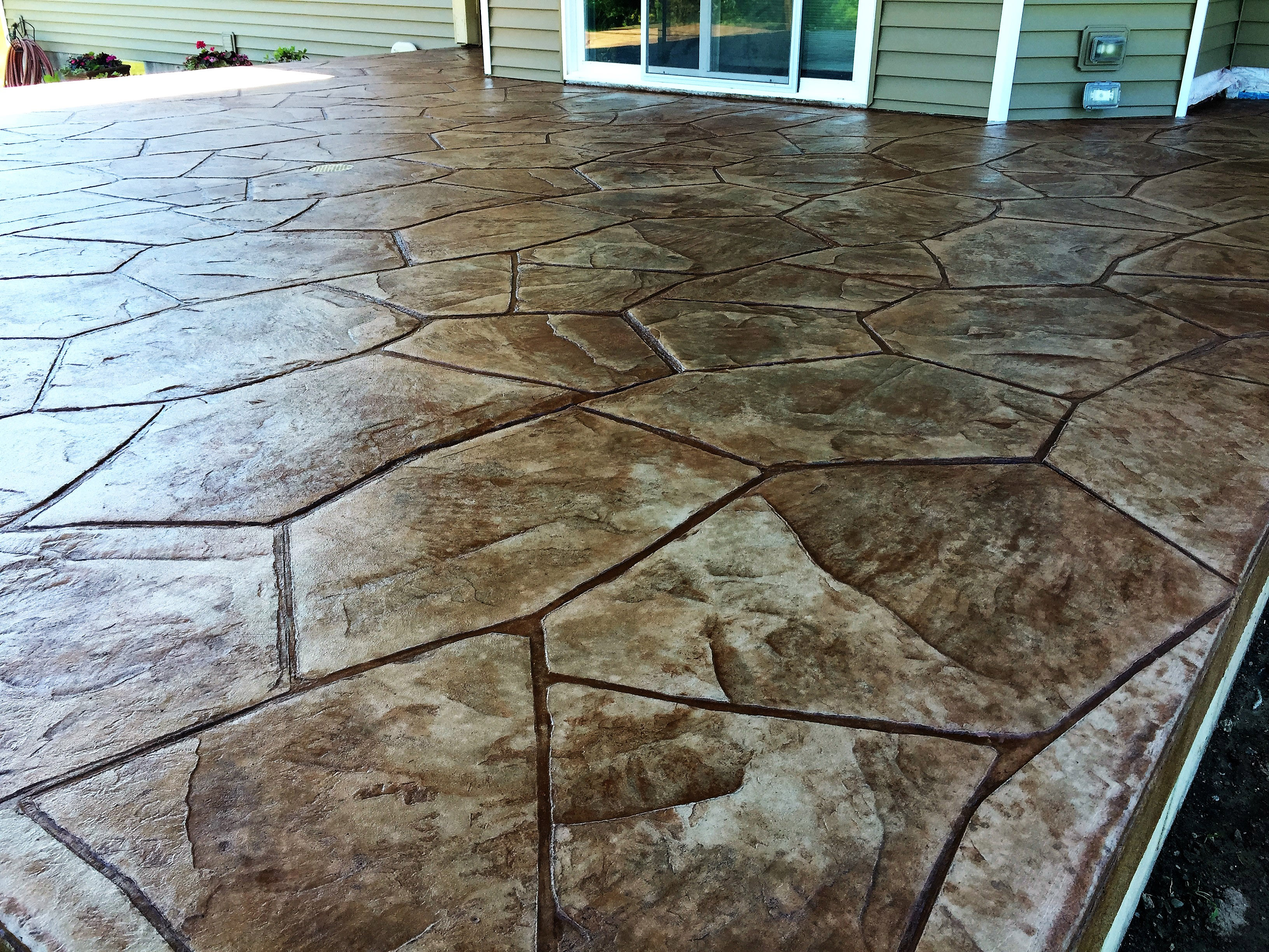 Gruttadaurio Masonry Stamped Concrete Patios Rochester throughout proportions 3264 X 2448