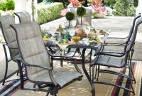 Hampton Bay Statesville 7 Piece Padded Sling Patio Dining regarding sizing 1000 X 1000