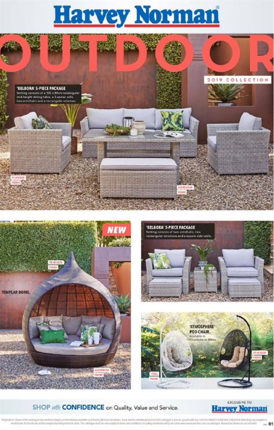 Harvey Norman Catalogue Outdoor Aug 2019 with regard to size 960 X 1507