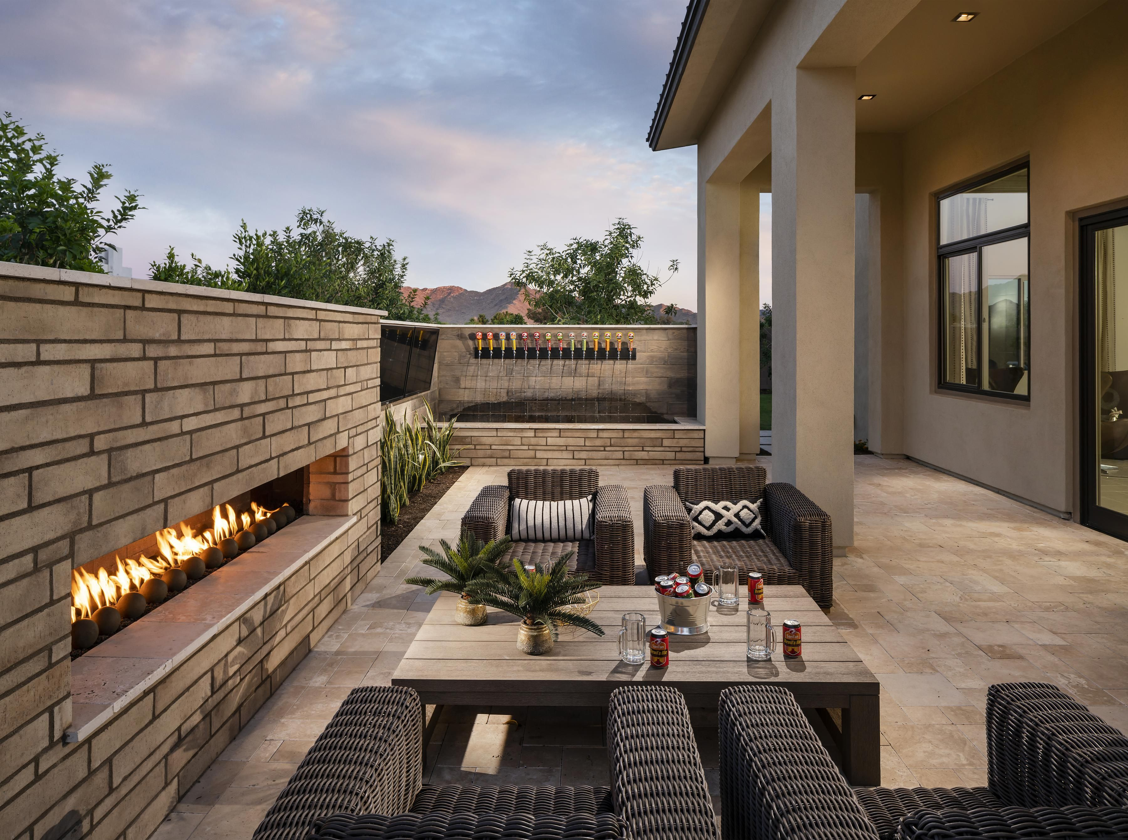 Have A Fiery Conversation With This Stunning Outdoor Space intended for proportions 3600 X 2684