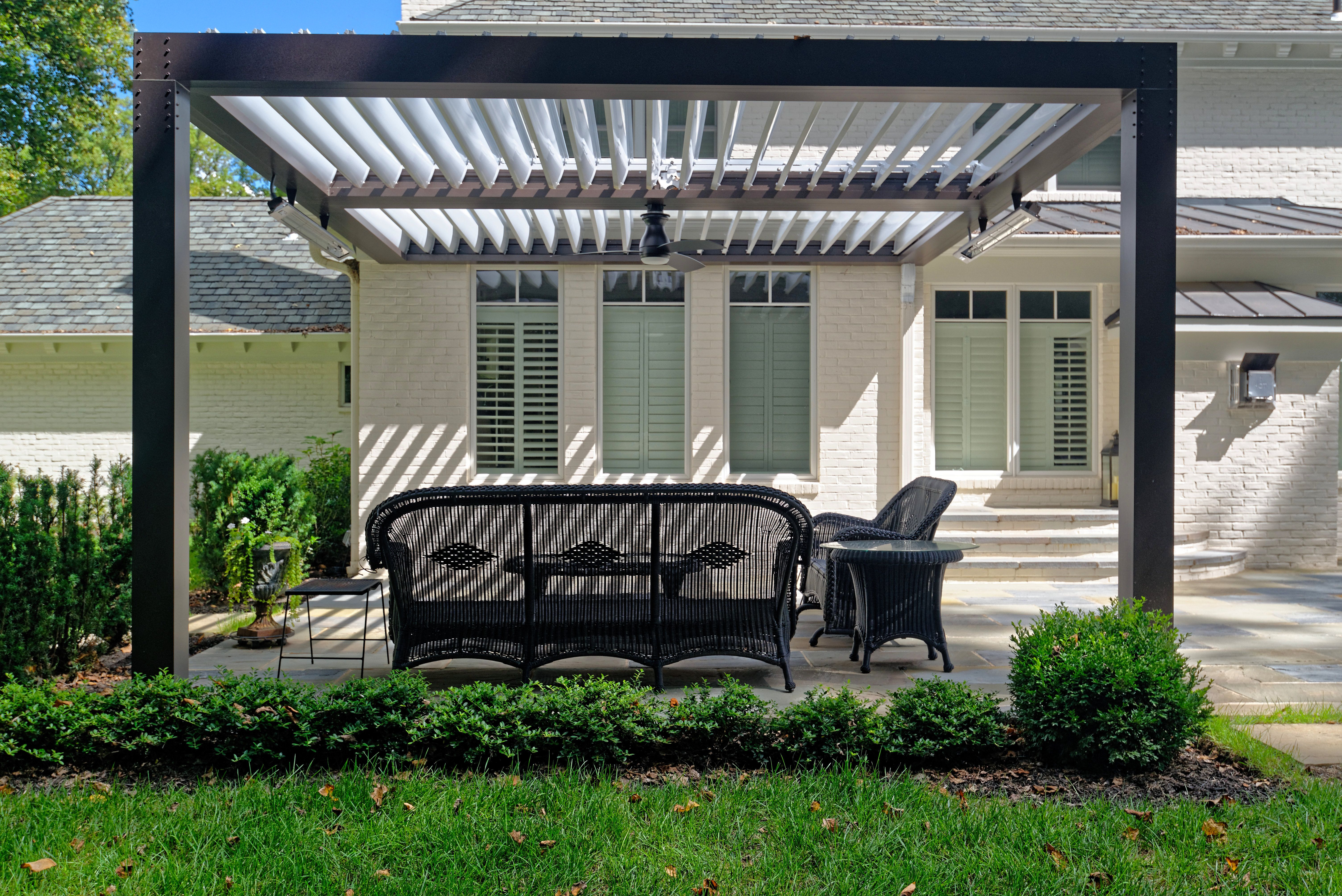 Heres An Innovative Patio Cover Its Just As Pretty As A throughout sizing 6016 X 4016