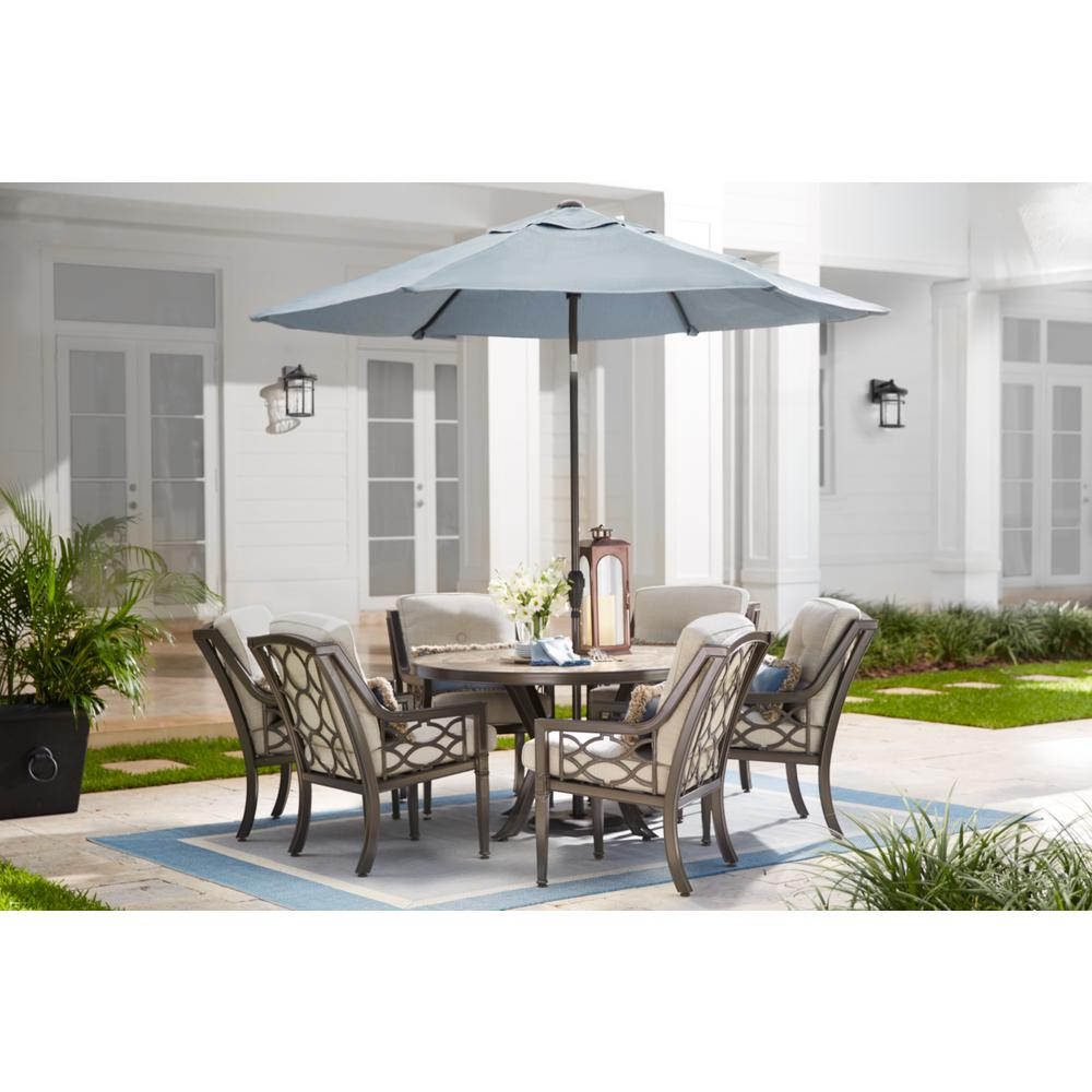 Home Decorators Collection Richmond Hill 1 Pair Patio Dining Chairs With Hybrid Smoke Cushions 2 Pack in size 1000 X 1000
