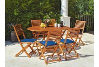 Home Newbury 6 Seater Wooden Patio Set Garden Table intended for measurements 1536 X 1382