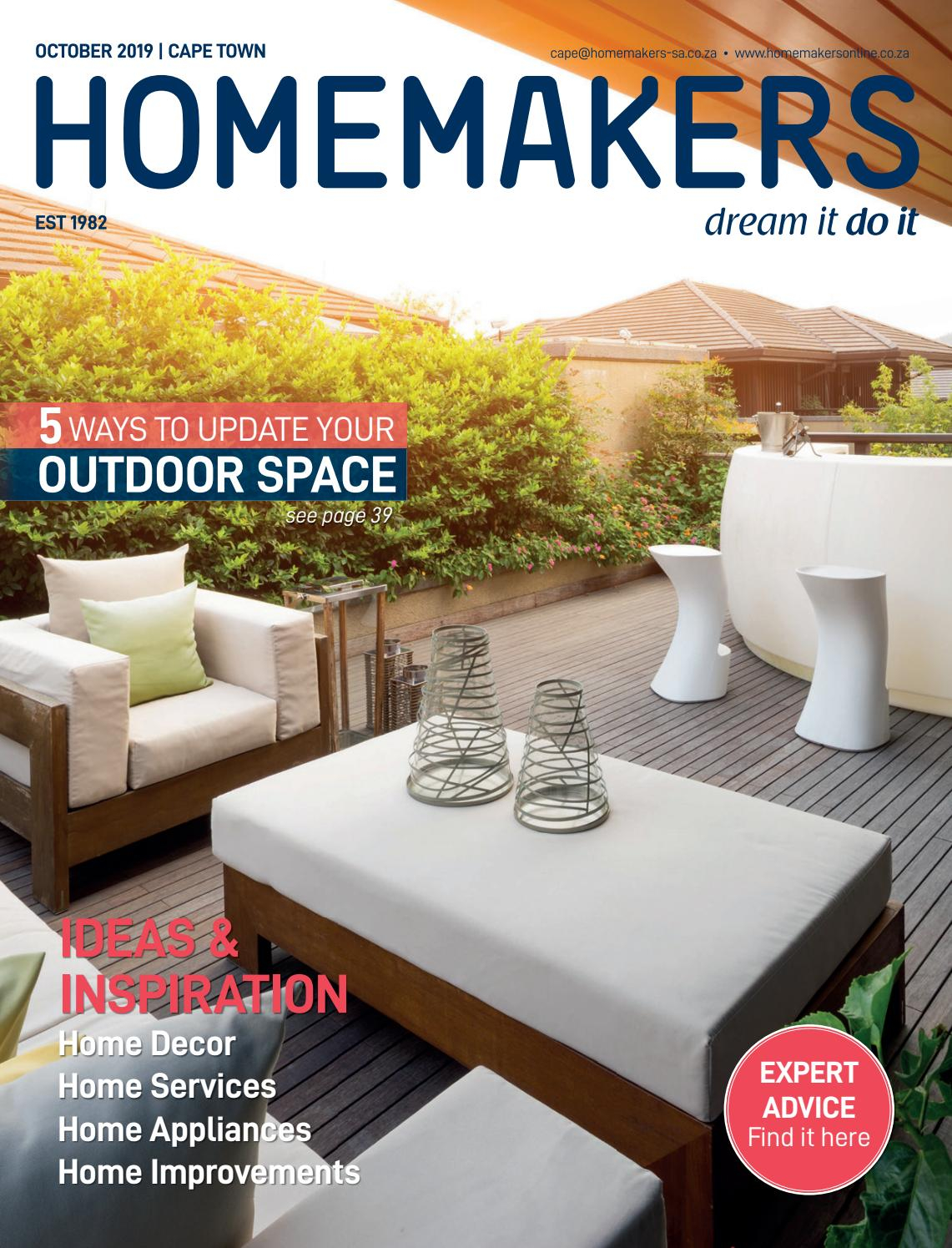 Homemakers October 2019 Cape Town Homemakers Issuu inside measurements 1141 X 1495