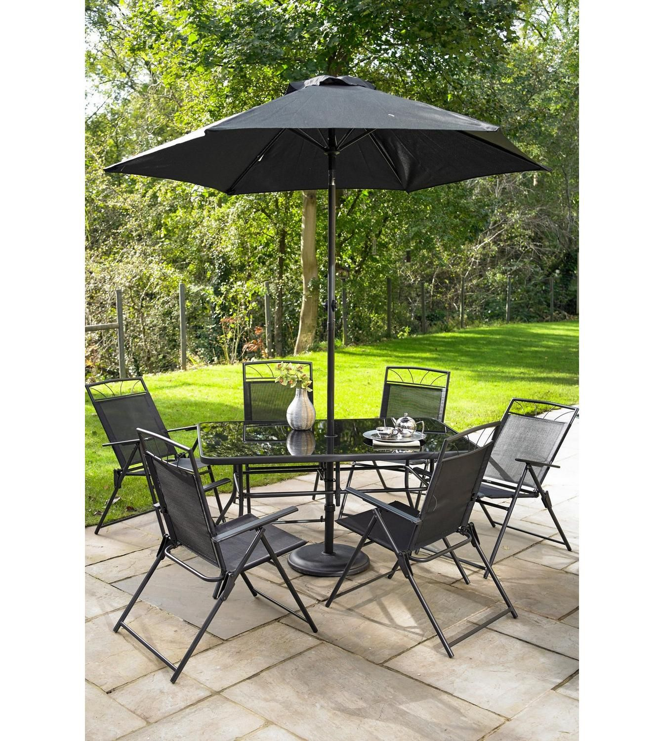 Image For Kent 8 Piece Patio Set From Studio Outdoors throughout size 1344 X 1500