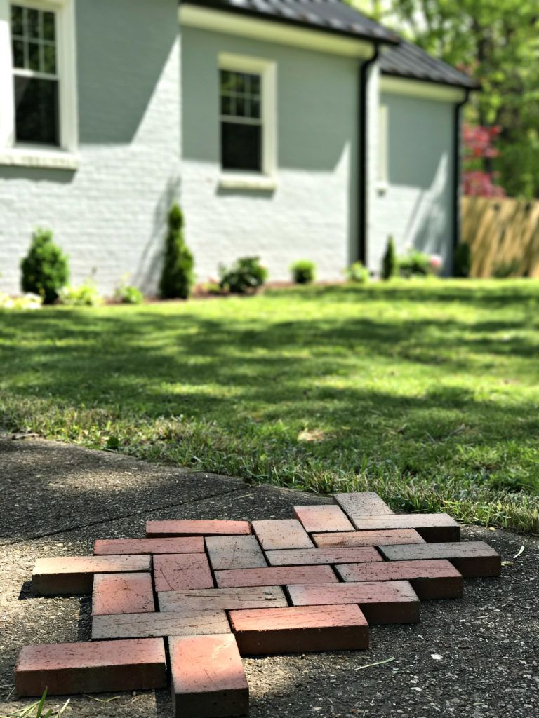 Installing Brick Pavers Over Existing Cement Sidewalk Home in dimensions 768 X 1024