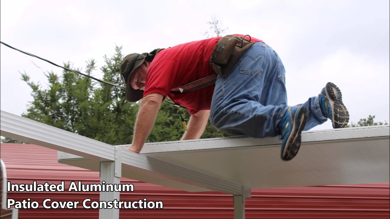 Insulated Patio Cover Installation In Longview Tx with size 1280 X 720