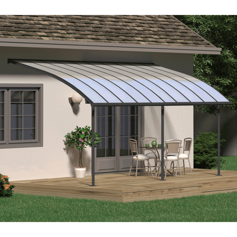 Joya 3m Patio Cover Grey throughout proportions 1000 X 1000