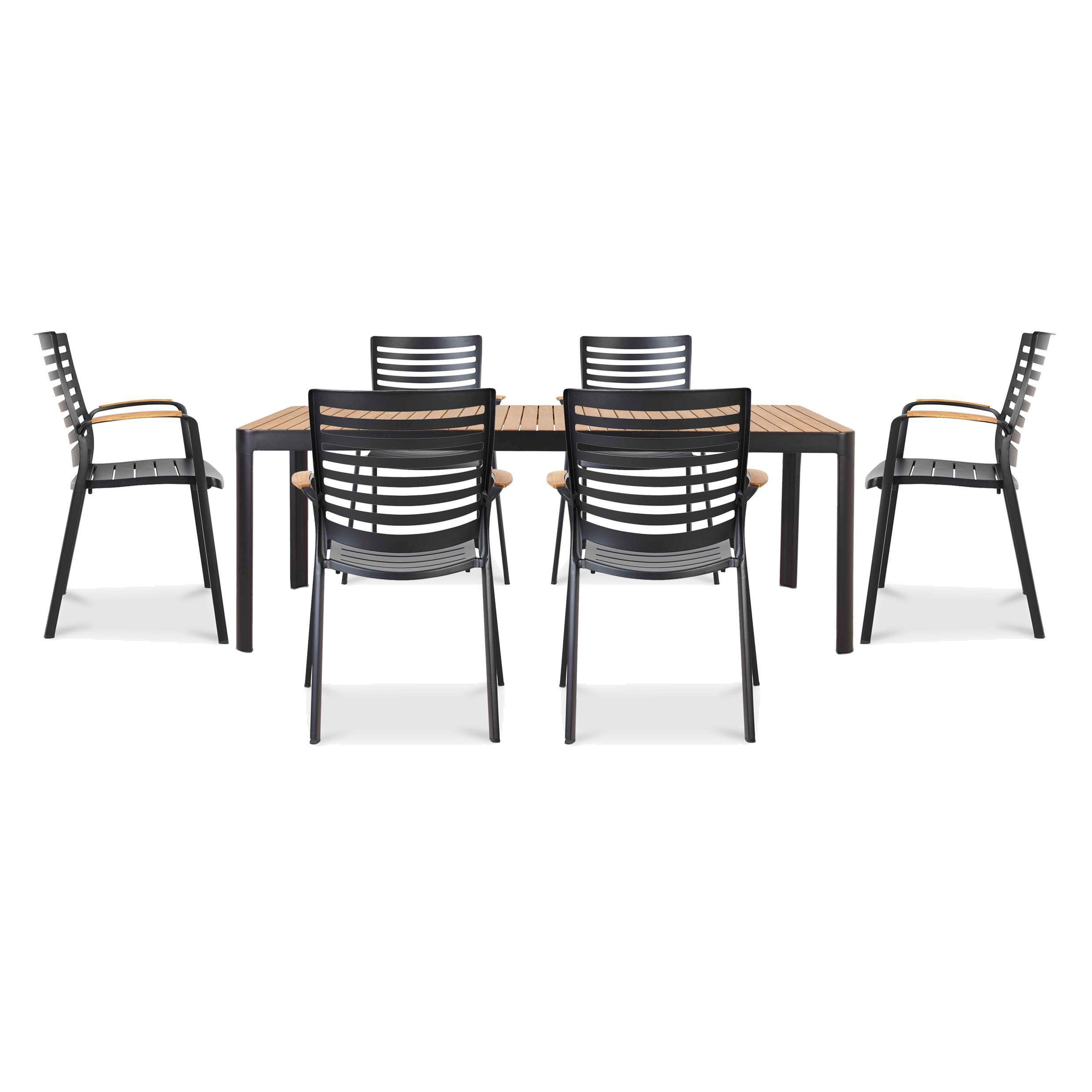 Kea 6 Seater Dining Set Departments Diy At Bq Dining with proportions 2480 X 2480