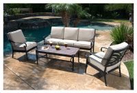 Kent 4 Piece Metal Patio Conversation Furniture Set Patio pertaining to sizing 1000 X 1000