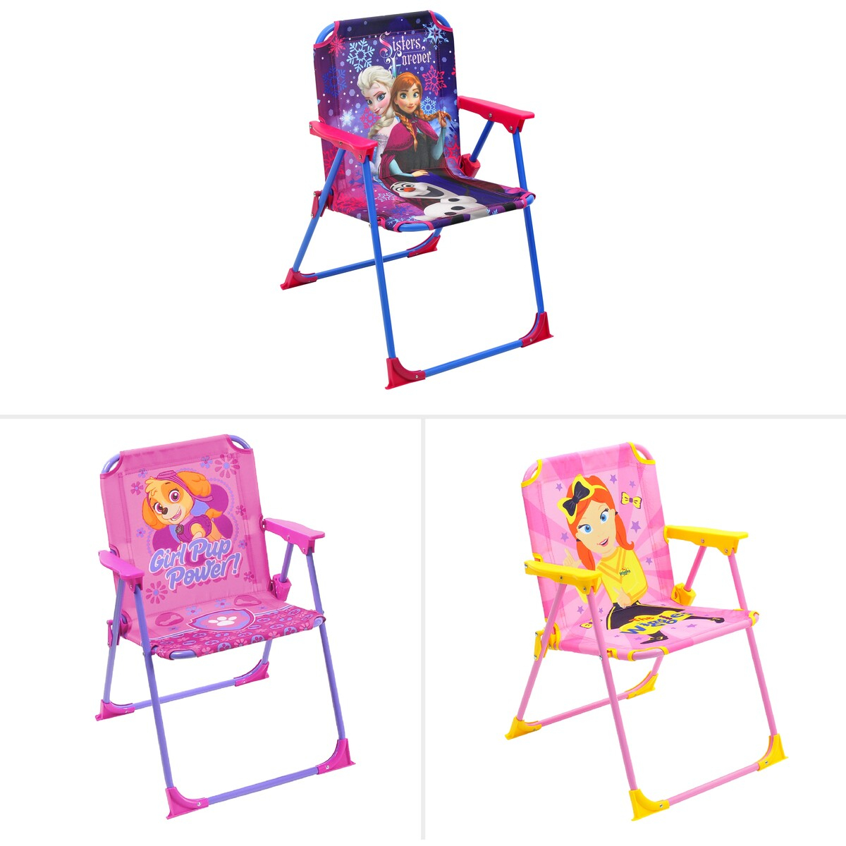 Kids Character Patio And Camping Chair Assorted throughout sizing 1200 X 1200