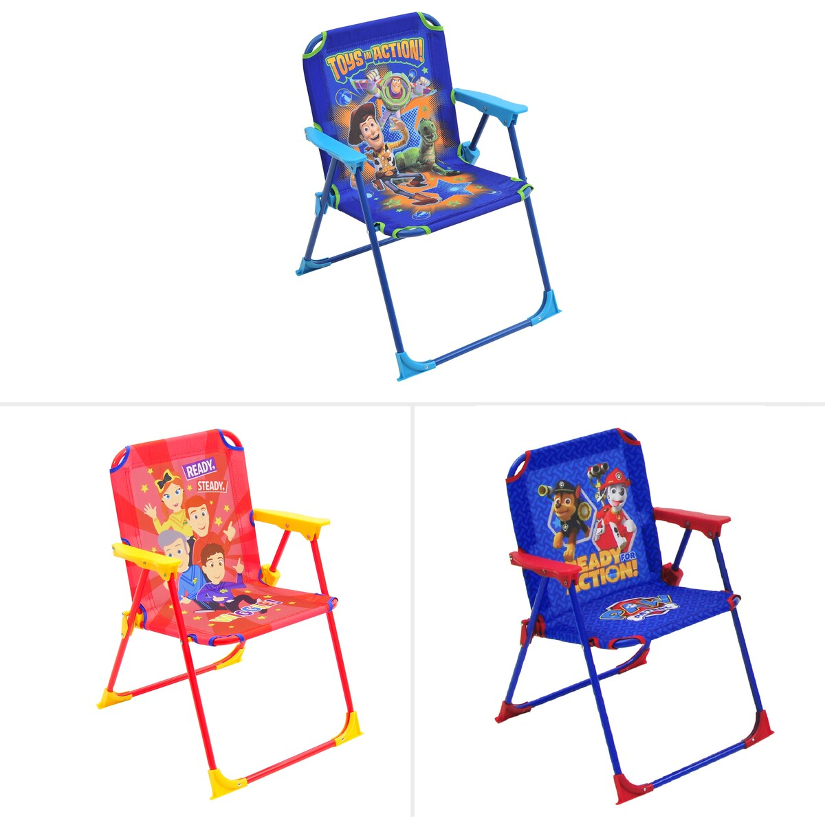 Kids Character Patio And Camping Chair Assorted with dimensions 1200 X 1200