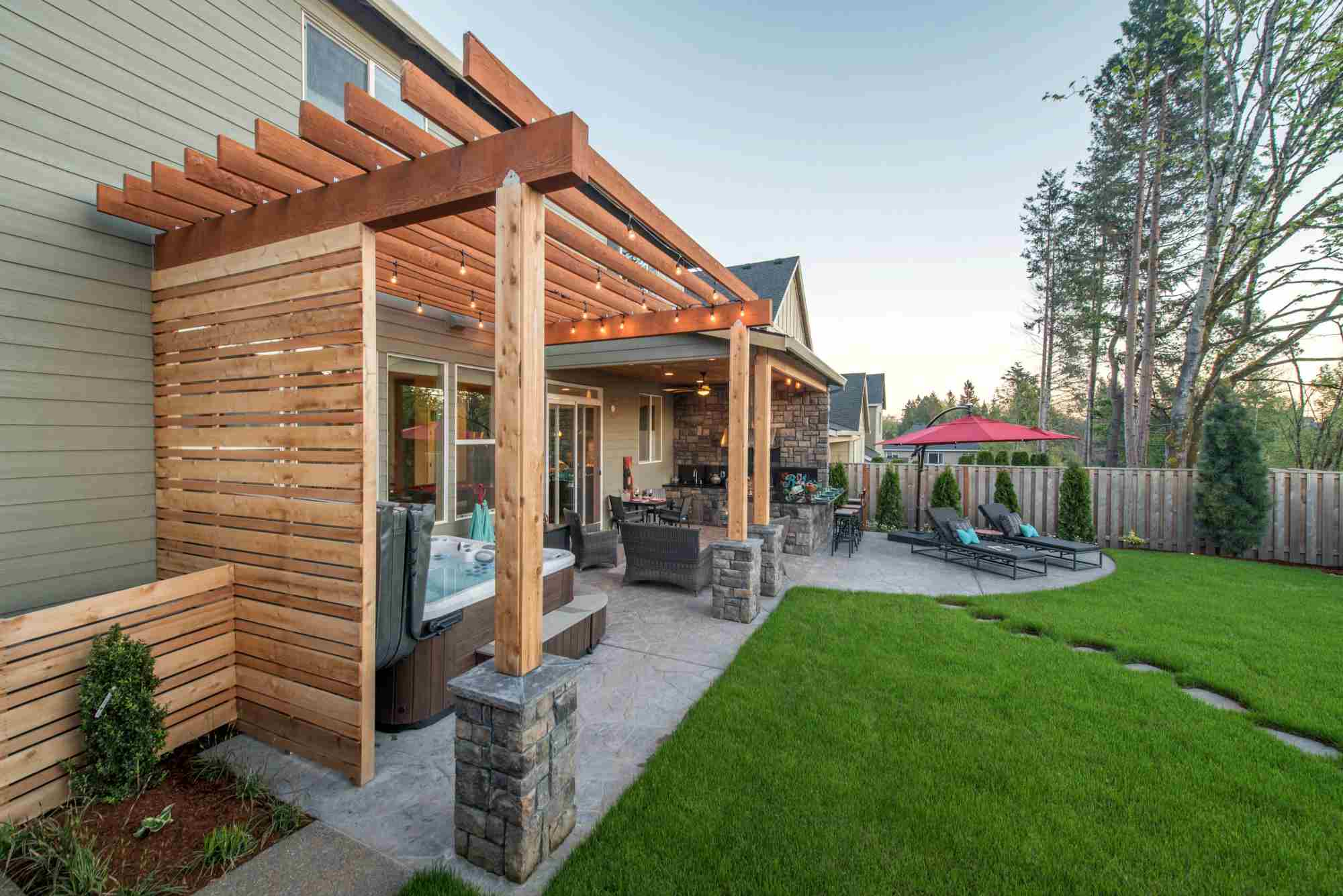 Landscape Makeover An Oregon Yard With Activity Zones intended for dimensions 2000 X 1335